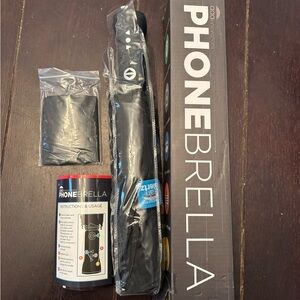PhoneBrella phone umbrella travel gifts rain music outdoor exercise sport smart